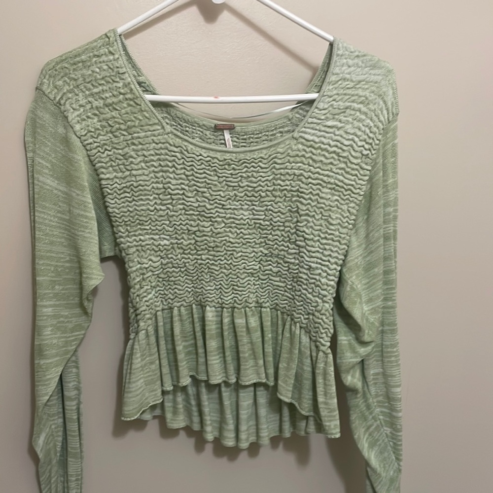 Free People Peplum Sweater